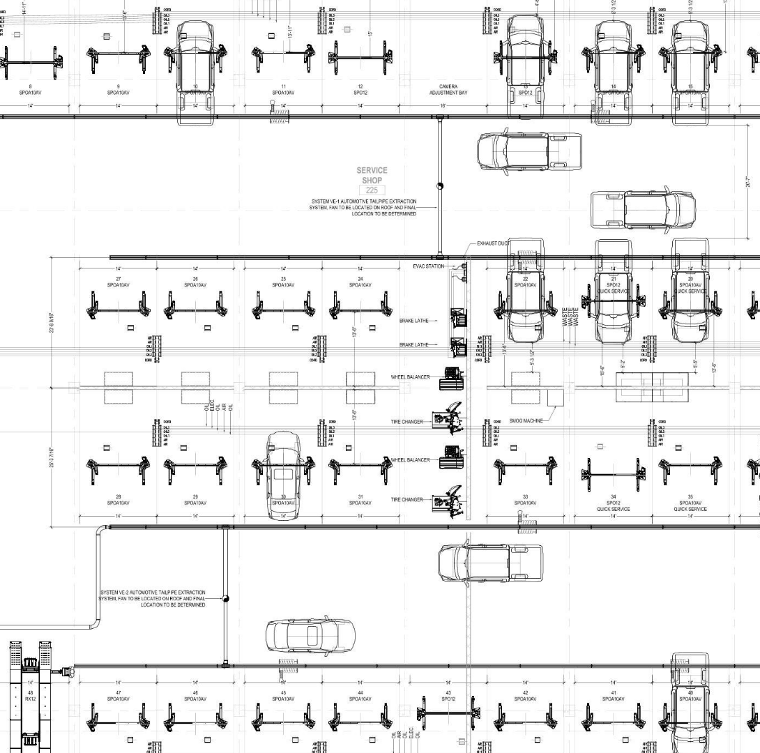 Shop Design & Equipment Planning | Pacific Lift